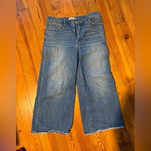 Madewell size 31 wide leg
